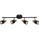 Спот Arte Lamp ALMACH A1906PL-4BK (артикул 18326347) – фото 1