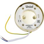 Накладной светильник Uniel GX53/FT GOLD 10 PROM, В составе набора из 10шт. UL-00004147 (артикул 15932181) – фото 1