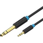 Аудио кабель Vention Jack 6,5 mm M/ 3,5 M - 1 м BABBF (артикул 16442752) – фото 1