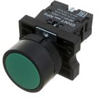Кнопка управления CHINT NP2-EA31 без подсветки зел. 1НО IP40 574816 (артикул 22815255) – фото 1