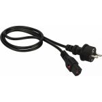 Шнур питания с блокировкой LANMASTER C13-Schuko, 3х0.75, 220В, 10А, черный, 2 метра LAN-PP13L/SH-2.0-BK (артикул 16466294) – фото 1