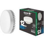 Светодиодная лампа ECON LED GX 12Вт 4200K GX53 ES 7812530 (артикул 16477391) – фото 1