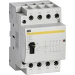 Модульный контактор с ручным управлением IEK КМ63-40МР AC KARAT MKK22-63-40 (артикул 21319222) – фото 1