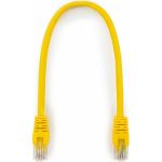 Многожильный патч-корд Cablexpert UTP кат.6, 0.25м, литой, жёлтый PP6U-0.25M/Y (артикул 15933248) – фото 1