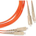 Патч-корд Hyperline FC-D2-50-SC/PR-SC/PR-H-1M-LSZH-OR волоконно-оптический (шнур) MM 50/125 239441 (артикул 19589820) – фото 1