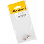Антенный переходник PROCONNECT RG-6, SAT, гнездо F - штекер ТВ 05-4303-4-7 (артикул 22374093) – фото 1