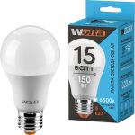 Лампа WOLTA LX A60 E27 15W 6500K 30W60BL15E27 (артикул 16100751) – фото 1