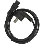 Кабель питания для ноутбуков VCOM 3-pin /угловая евровилка/ VDE 3G*0.5mm2 CE022-CU0.5-1.8M (артикул 16211313) – фото 1