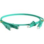 Волоконно-оптический шнур Hyperline FC-D2-503-LC/PR-SC/PR-H-2M-LSZH-AQ патч-корд MM 50/1 34458 (артикул 16522633) – фото 1