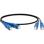 Волоконно-оптический шнур Hyperline FC-D2-9-SC/UR-SC/UR-H-3M-LSZH-YL патч-корд SM 9/125 238499 (артикул 16522727) – фото 1