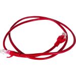 Патч-корд ExeGate UTP-RJ45-RJ45-5e-1M-RD, UTP, cat.5e, 1м, красный 258673 (артикул 17619660) – фото 1