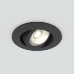 Встраиваемый светильник Elektrostandard - 15272 LED 5W 4200K черный a056031 (артикул 20473270) – фото 1