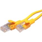 Патч-корд SUPRLAN, U/UTP Cat.5e 4x2 26AWG /7x0.16mm/ Cu LSZH желтый 1м 10-0162 (артикул 16261875) – фото 1