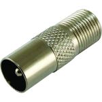 Переходник TDM гнездо F - штекер TV SQ1809-0006 (артикул 15499573) – фото 1