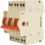Модульный трехпозиционный переключатель TDM МП-63 3P 63А SQ0224-0027 (артикул 15500171) – фото 1