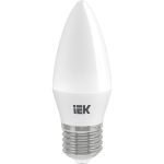 Лампа IEK LED, C35, свеча, 9вт, 230В, 4000К, E27 LLE-C35-9-230-40-E27 (артикул 16459845) – фото 1