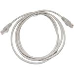 Патч-корд TDM народный U/UTP Cat 5e 4PR 24AWG PVC, литой 2 м, серый SQ0115-0004 (артикул 18169285) – фото 1