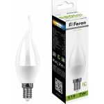 Светодиодная лампа FERON 7W 230V E14 4000K на ветру, LB-97 25761 (артикул 15745544) – фото 1