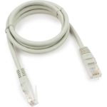 Медный патч-корд Cablexpert UTP кат.5e, 1м, литой, многожильный серый PP10-1M (артикул 15933197) – фото 1