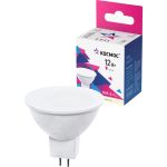 Светодиодная лампа КОСМОС LED JCDR 12Вт 220В GU 5.3 3000K, LkecLED12wJCDRC30 (артикул 23283987) – фото 1