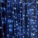 Гирлянда-дождь FERON CL24, 480LED, 5000К белый, статичная, 3х3м+3м, IP20, от сети 230V, 41627 (артикул 18652547) – фото 1