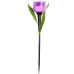 Садовый светильник Uniel на солнечной батарее "Лиловый тюльпан" USL-C-453/PT305 PURPLE TULIP UL-00004278 (артикул 21752962) – фото 1