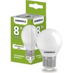 Светодиодная лампа GENERICA G45 шар 8Вт 230В 4000К E27 LL-G45-08-230-40-E27-G (артикул 25128225) – фото 1