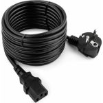 Кабель питания Cablexpert 5.0м, Schuko-C13, VDE, 10А, черный, PC-186-VDE-5M (артикул 19561422) – фото 1
