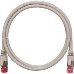 Коммутационный шнур NIKOMAX S/FTP 4 пары, серый, 7,5м NMC-PC4SA55B-075-C-GY (артикул 15893455) – фото 1