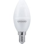 Светодиодная лампа Grisard Electric свеча C35 Е14 7Вт 4000К 220В GRE-002-0048(1) (артикул 22248495) – фото 1