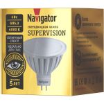 Лампа Navigator NLL-MR16-6-230-4K-GU5.3-FR-SV 80552 (артикул 20681349) – фото 1