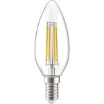 Лампа IEK серия 360, LED, C35, свеча, прозрачная, 5вт, 230В, 4000К, E14 LLF-C35-5-230-40-E14-CL (артикул 16459872) – фото 1