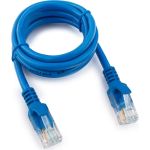 Многожильный медный патч-корд Cablexpert UTP кат.5e, 1м, литой, синий PP10-1M/B (артикул 15933231) – фото 1