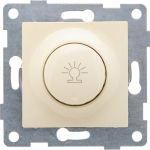 Диммер GUSI ELECTRIC Ugra 500 W, СУ, бежевый С11Д6-003 (артикул 16032948) – фото 1