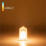 Галогенная лампа Elektrostandard G4 12V20W Frost Glass матовое стекло a056236 (артикул 19492428) – фото 1