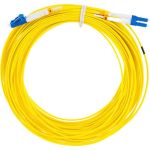 Соединительный волоконно-оптический шнур NIKOMAX желтый, 20м NMF-PC2S2C2-LCU-LCU-020 (артикул 15893094) – фото 1