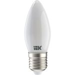 Лампа IEK серия 360, LED, C35, свеча, матовая, 7вт, 230В, 3000К, E27 LLF-C35-7-230-30-E27-FR (артикул 16459857) – фото 1
