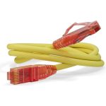 Патч-корд Hyperline PC-LPM-UTP-RJ45-RJ45-C5e-5M-LSZH-YL U/UTP, Cat.5е 229966 (артикул 19589892) – фото 1