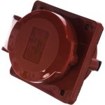 Скрытая розетка IEK 415 3Р+РЕ+N, 16А, 380В, IP44, ИЭК PSR42-016-5 (артикул 15164598) – фото 1