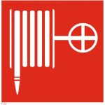 Наклейка-знак пожарной безопасности REXANT Пожарный кран, 200x200мм 56-0055 (артикул 16124677) – фото 1