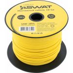 Монтажный кабель SWAT 18Ga/0,75мм2 желтый, ССА, 100м, компактная катушка SAW-18YL (артикул 22561677) – фото 1