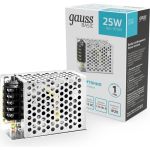 Блок питания Gauss Basic 12V 25W IP20 1/140 BT501 (артикул 21529408) – фото 1