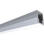 Алюминиевый профиль для Led ленты Apeyron накладной, 7,8x9мм, 2м, лента до 5мм, комплект 08-38 (артикул 23843493) – фото 1