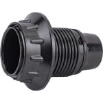 Патрон General Lighting Systems GLH-E14-CAR-H-B-R карболитовый, Е14 подвесной с кольцом черный 474000 (артикул 21369502) – фото 1