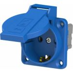 Розетка NE-AD щитовая внешняя с крышкой 1*16 A, IP 44,1/35/350, 2001 (артикул 20250994) – фото 1