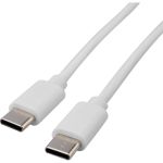Кабель USB Type-C - Type-C REXANT 45W Power Delivery, 1 м белый 18-1830 (артикул 21956440) – фото 1