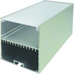 П-образный подвесной алюминиевый профиль Apeyron для LED ленты серебро, 70х70мм 08-28 (артикул 18412627) – фото 1