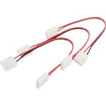 Коннектор IEK MONO, 10мм, 3шт, разъем-15см-разъем LSCON10-MONO-212-03 (артикул 16460978) – фото 1