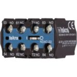 Блок-контакт Iskra для миниконтакторов ND4M-04 УТ-00019719 (артикул 16708016) – фото 1