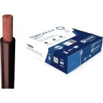 Монтажный гибкий провод Top Cable 1Х1 коричневый TOPFLEX H05V-K ПВ3 131M001.R100(100м) (артикул 16315640) – фото 1